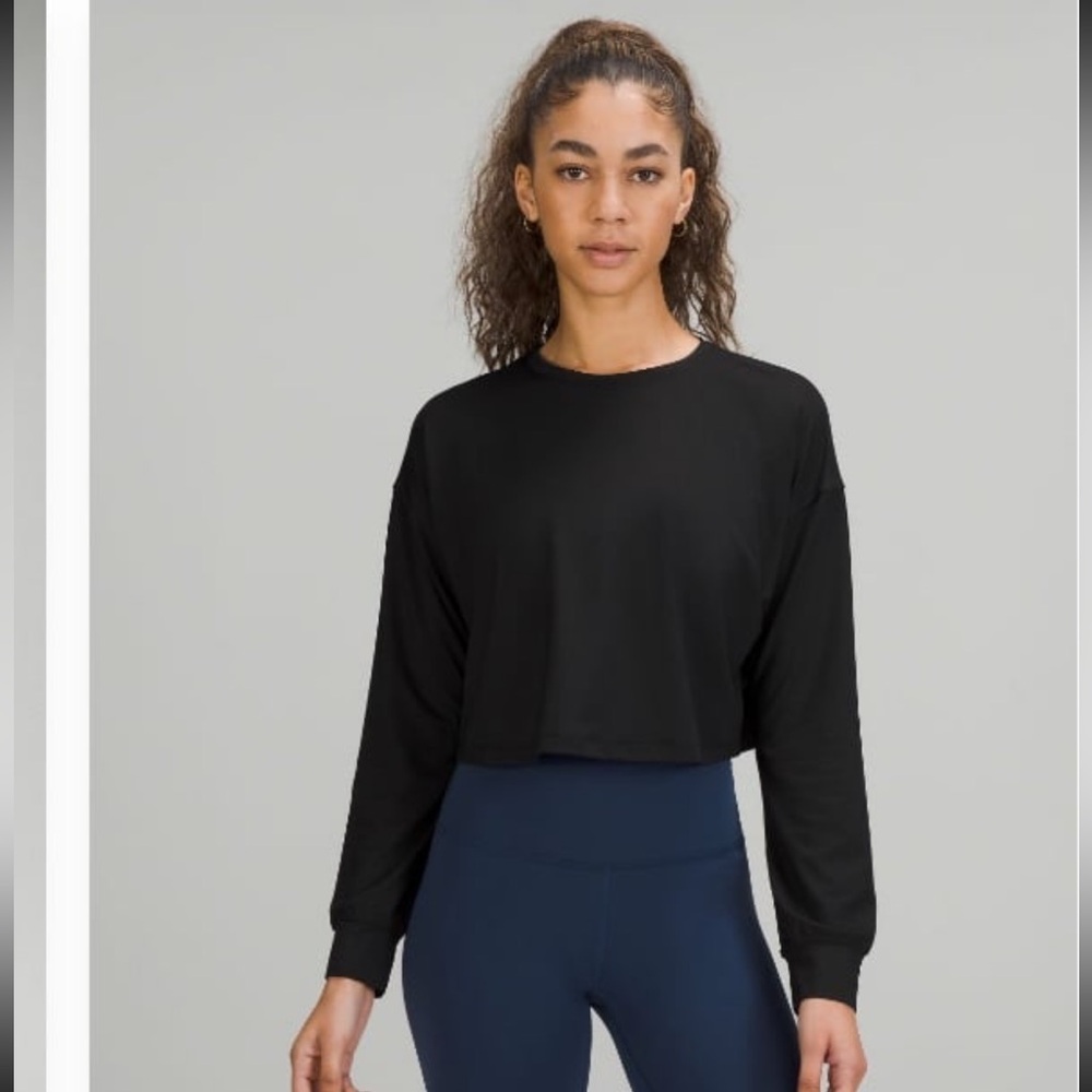 Lululemon Muscle Love Long sleeve black 10